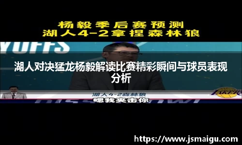湖人对决猛龙杨毅解读比赛精彩瞬间与球员表现分析